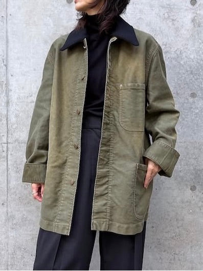 BOWTE / MOLESKIN GERMANY VINTAGE WORK INSPIRED COVERALL / MOKA / 252-06-0007