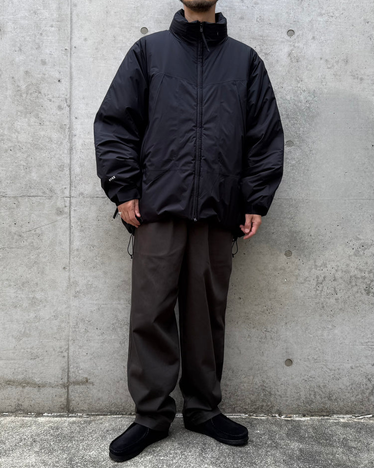 HYKE / PERTEX®️ PUFF JACKET / BLACK / 17543