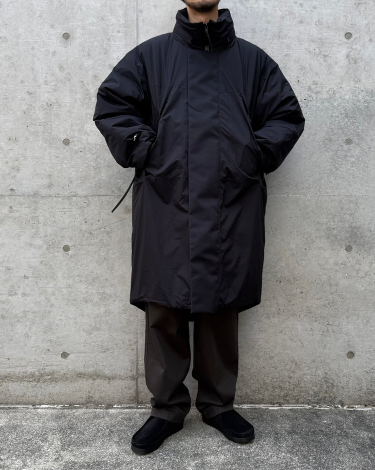 HYKE / PERTEX®️ PUFF PARKA / BLACK / 17542
