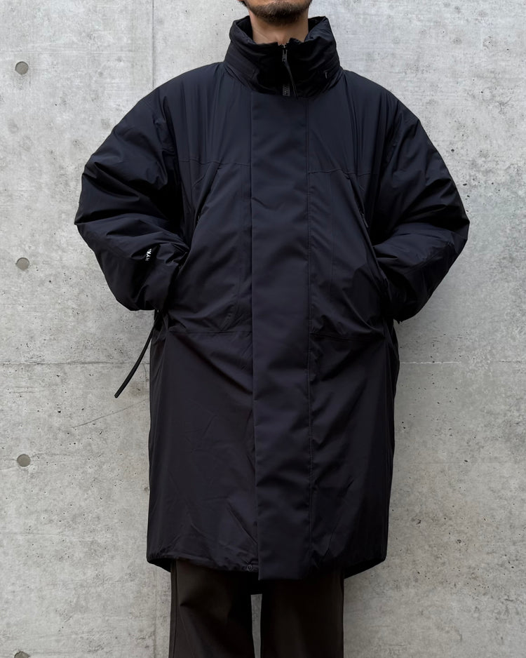 HYKE / PERTEX®️ PUFF PARKA / BLACK / 17542