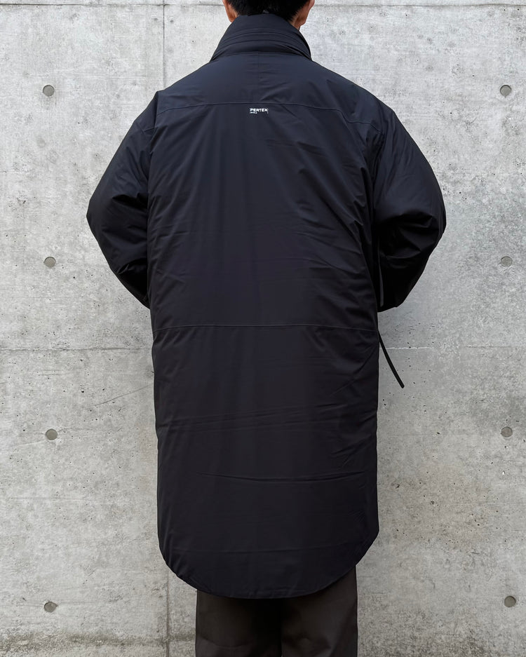 HYKE / PERTEX®️ PUFF PARKA / BLACK / 17542