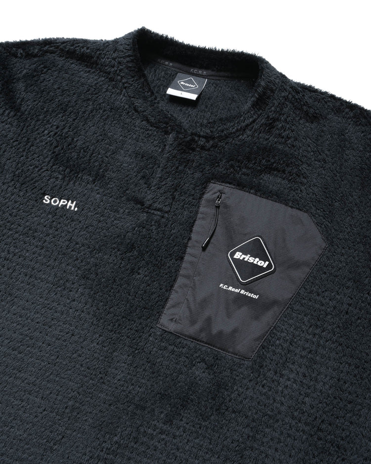 F.C.Real Bristol / HIGH LOFT FLEECE TOP / BLACK / FCRB-252028