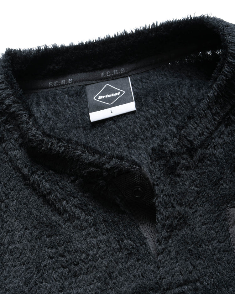 F.C.Real Bristol / HIGH LOFT FLEECE TOP / BLACK / FCRB-252028
