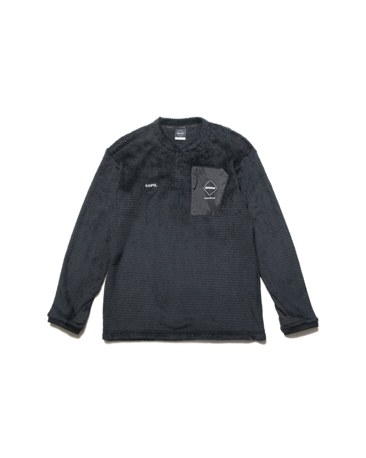 F.C.Real Bristol / HIGH LOFT FLEECE TOP / BLACK / FCRB-252028