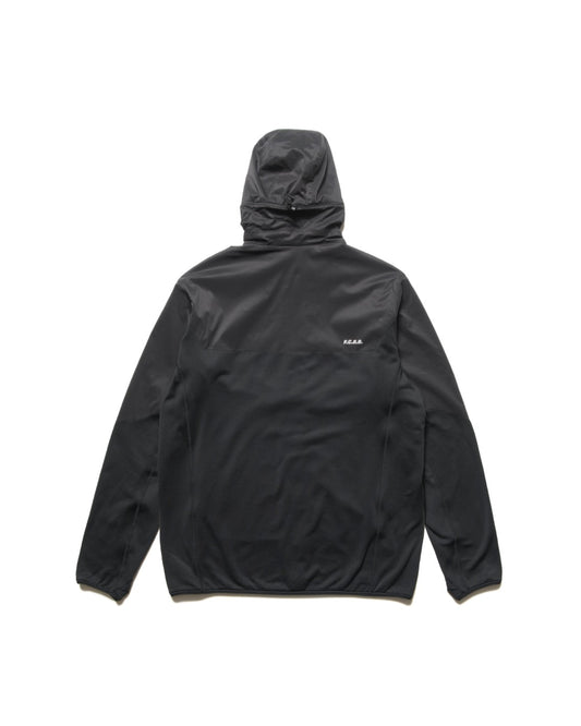 F.C.Real Bristol / GRID FLEECE HYBRID HOODIE / BLACK / FCRB-252039