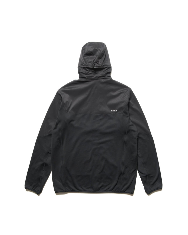 F.C.Real Bristol / GRID FLEECE HYBRID HOODIE / BLACK / FCRB-252039
