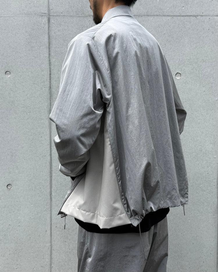 FUMITO GANRYU / VENTILATION COACH JACKET / GRAY / Fu16-BL-02