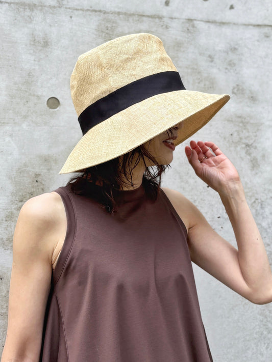 KIJIMA TAKAYUKI / PAPER CLOTH HIGH CROWN HAT / BEIGE / WEYYYY105B