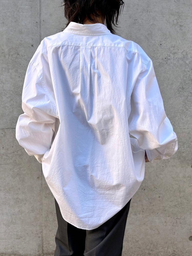 THE SHINZONE / DADDY SHIRT / WHITE / 21AMSBL08