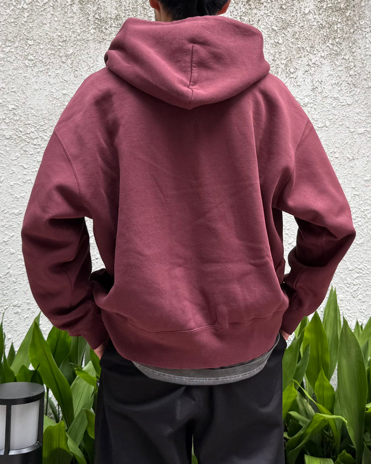 DESCENDANT / PX ZIP HOODY / BURGUNDY / 262ATDS-CSM08