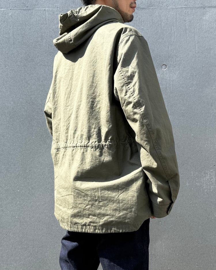 nonnative / TROOPER HOODED JACKET COTTON RIPSTOP WITH WINDSTOPPER® / OLIVE / NN-J4808