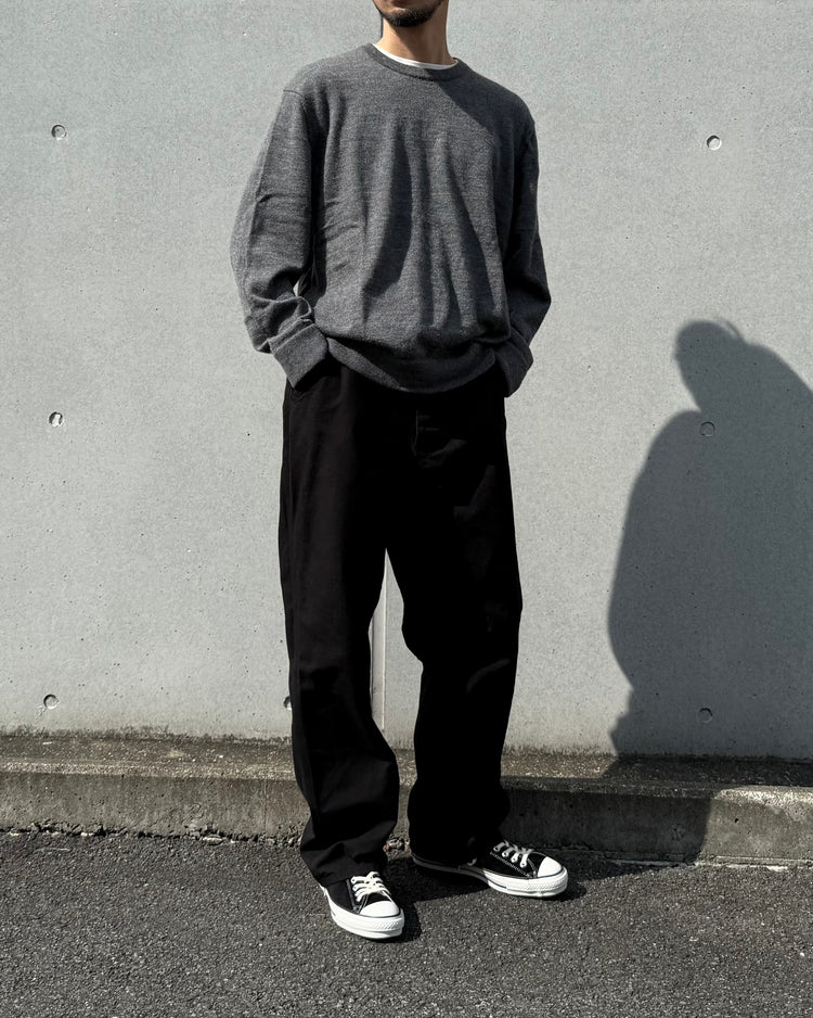 Oblada / Duck Painter Pants / Black