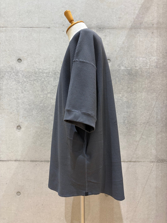 DAIWA PIER39 / TECH THERMAL CREW S/S / CHARCOAL / BE-33025