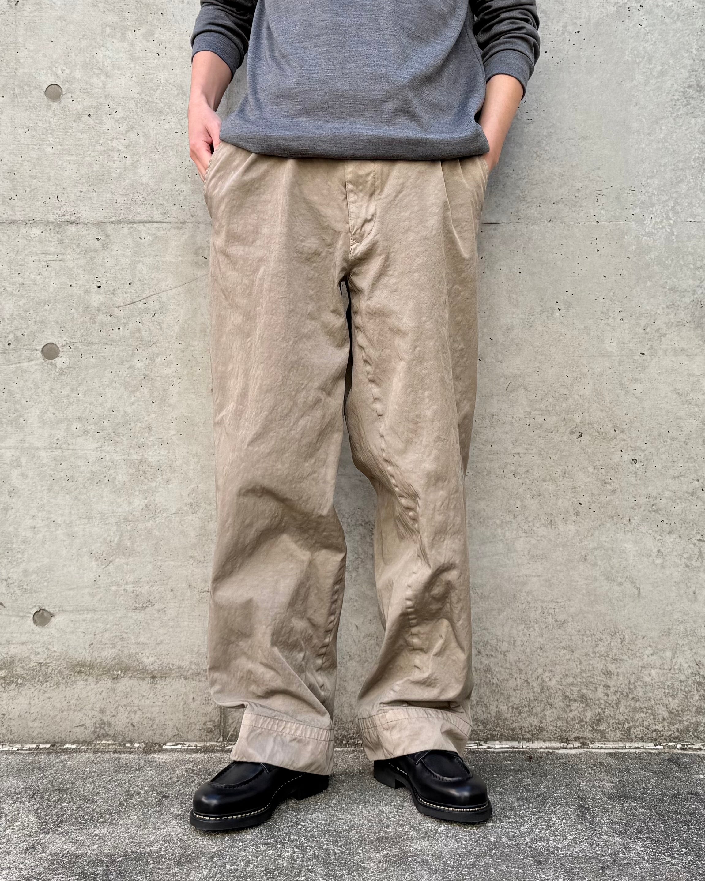 kolor 26SS ダンボールパンツ 26SCM-P18204-04 kolor / 26SCM-P06104 / BEIGE