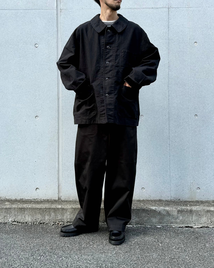 PORTER CLASSIC / MOLESKIN FRENCH JACKET WATCH CHAIN ITEM / BLACK / PC-019-3535