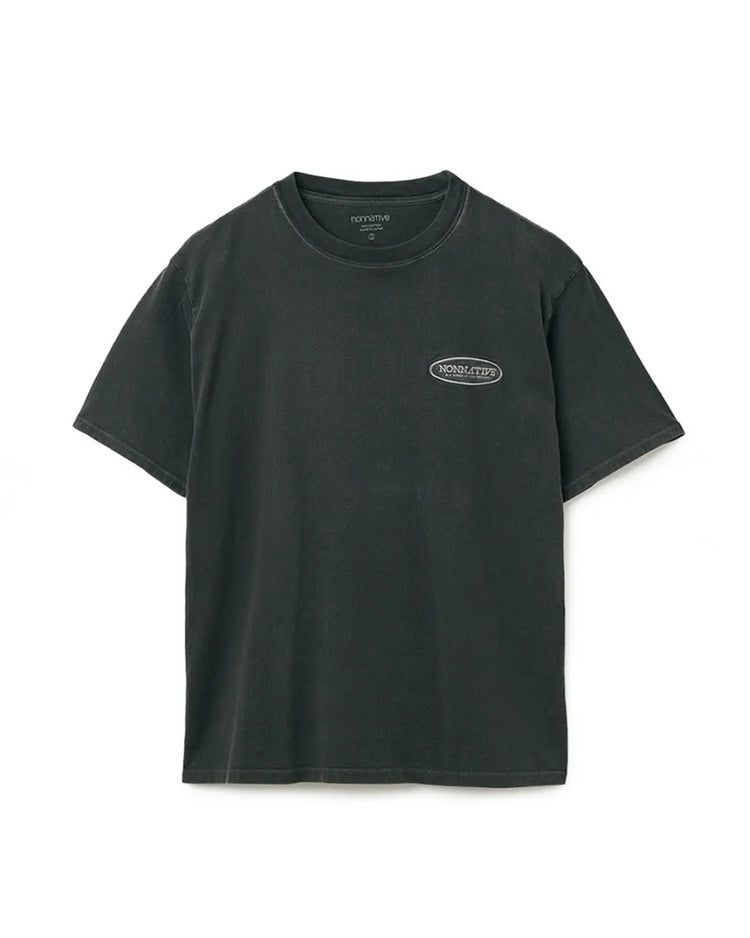 nonnative / DWELLER S/S TEE "NONNATIVE - 1" / CHARCOAL / NN-T4801
