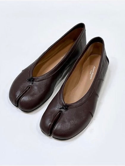 Maison Margiela / New Tabi Ballerina / Dark Brown / S58WZ0127P6378T2358