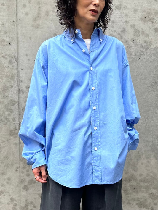 THE SHINZONE / DADDY SHIRT / BLUE / 21AMSBL08