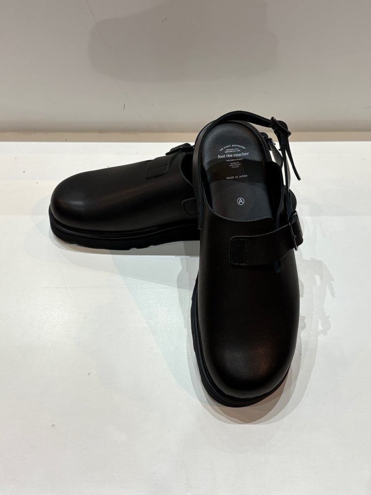 foot the coacher / HALF BELT SANDALS / BLACK / FTC-2512020