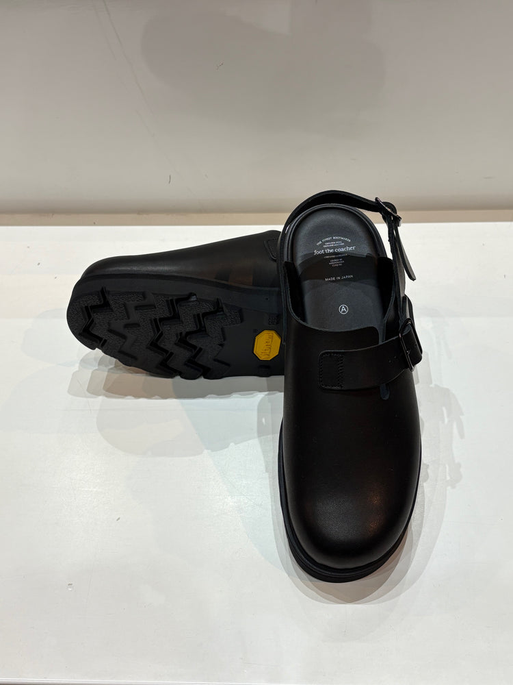 foot the coacher / HALF BELT SANDALS / BLACK / FTC-2512020