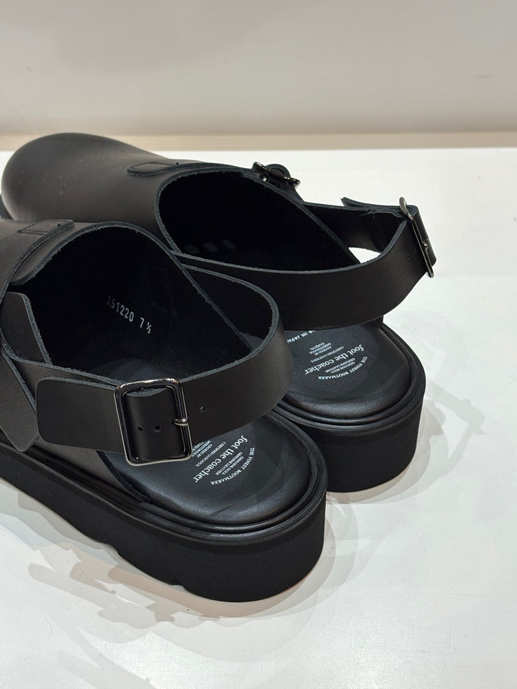 foot the coacher / HALF BELT SANDALS / BLACK / FTC-2512020
