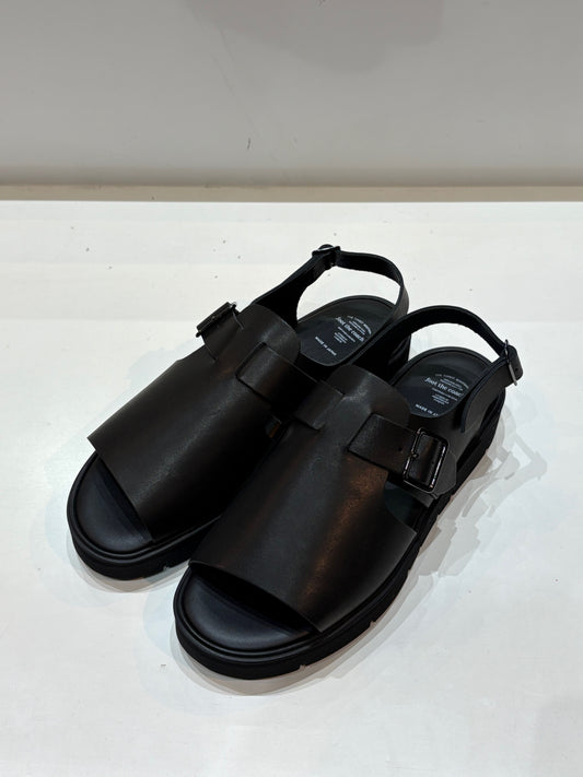 foot the coacher / OPEN TOE SANDALS(GLOXI CUT MID SOLE) / BLACK / FTC-2512003