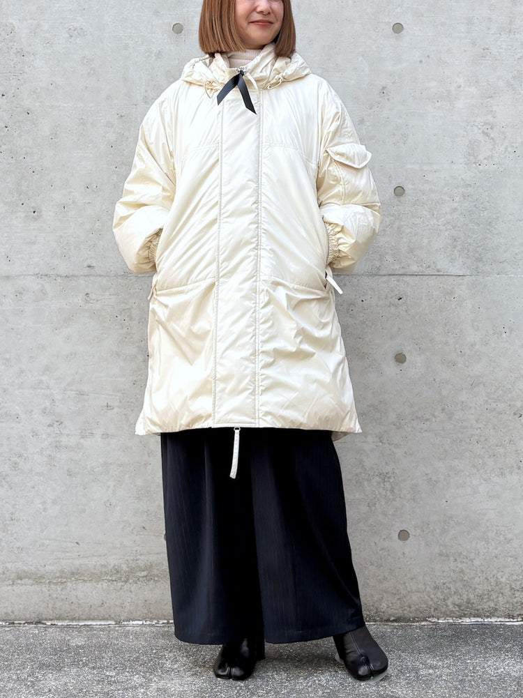 08sircus / 08sircus × TAION Down monster parka / ivory / S26AW-OT01