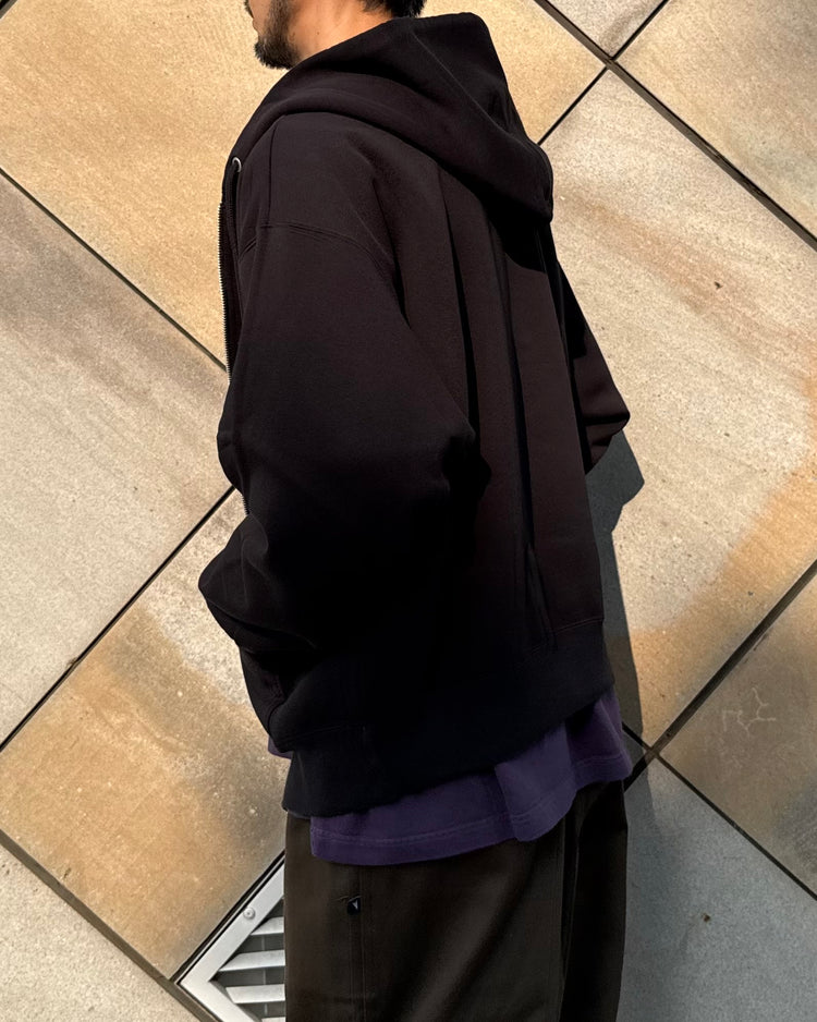 DESCENDANT / PX ZIP HOODY / BLACK / 262ATDS-CSM08