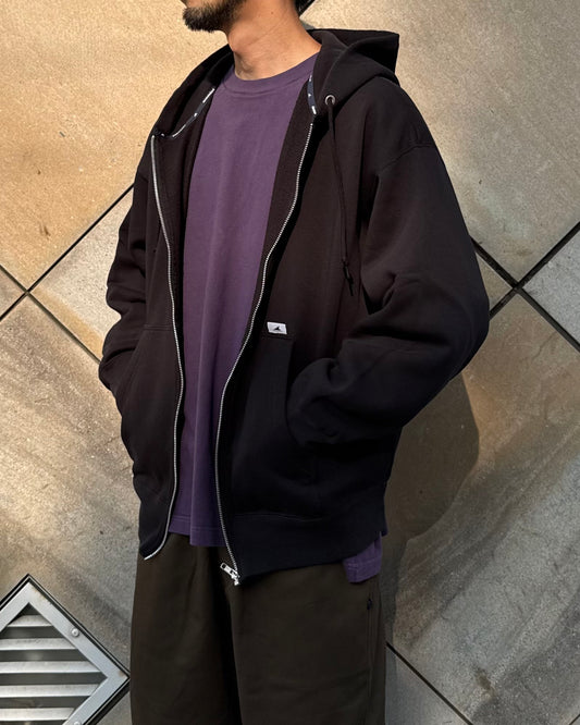 DESCENDANT / PX ZIP HOODY / BLACK / 262ATDS-CSM08