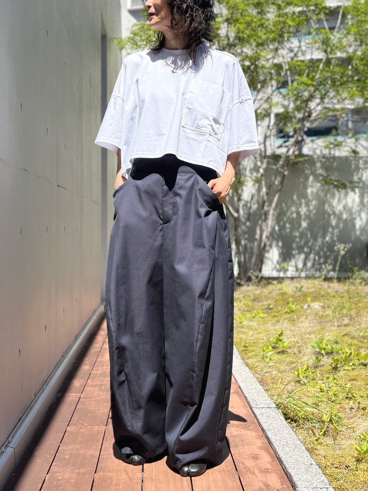 någonstans / oval wide pants / Space / 470JA831-0081