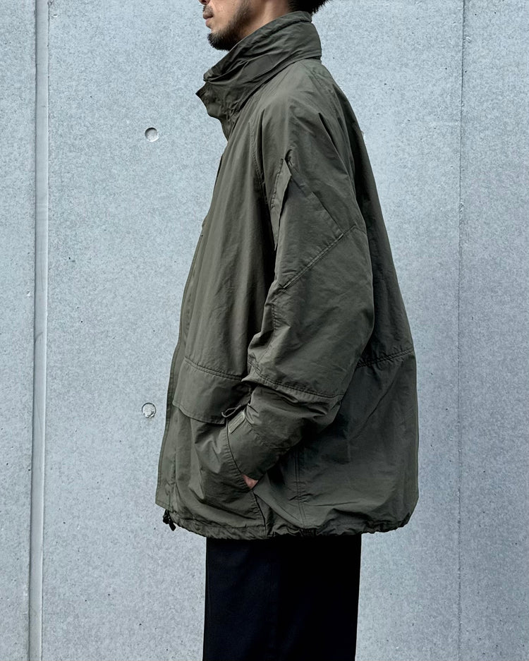 PORTER CLASSIC / WEATHER MILITARY JACKET / LINER NYLON ZU CONNECTION / OLIVE / PC-026-2988