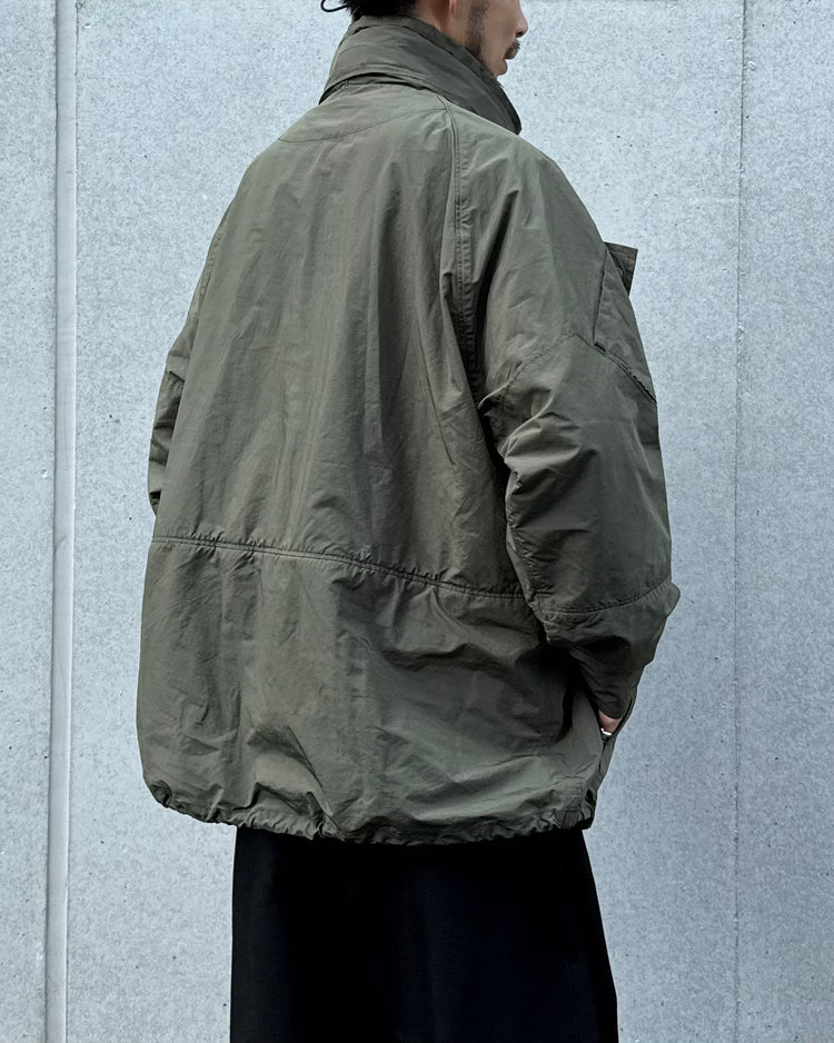PORTER CLASSIC / WEATHER MILITARY JACKET / LINER NYLON ZU CONNECTION / OLIVE / PC-026-2988