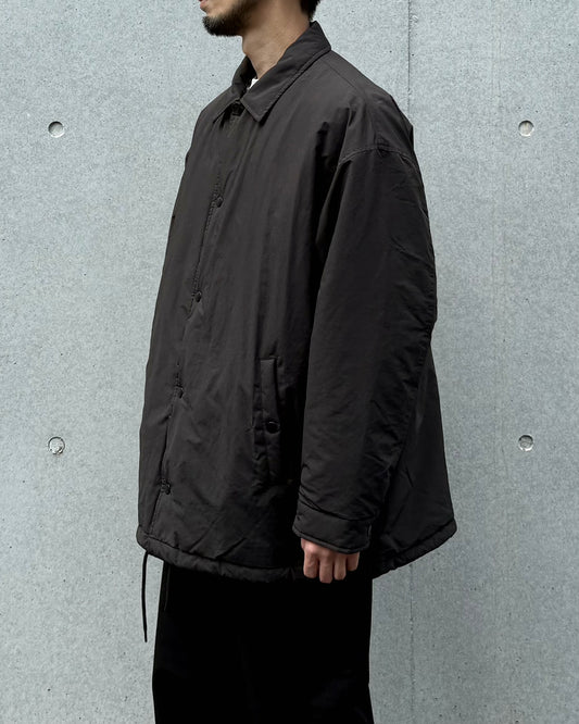 PORTER CLASSIC / WEATHER COACH JACKET / BLACK/ PC-026-3615