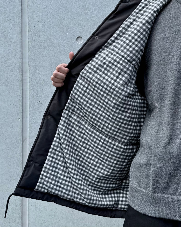 PORTER CLASSIC / WEATHER COACH JACKET / BLACK/ PC-026-3615