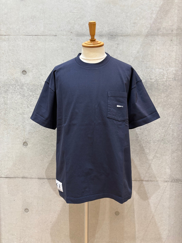 DESCENDANT / CACHALOT ORGANIC COTTON CROP SS / NAVY / 251ATDS-CSM23