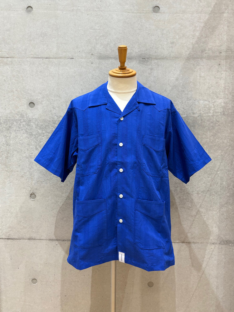 DESCENDANT / RIVERA CUBA SS SHIRT / BLUE / 251CPDS-SHM05