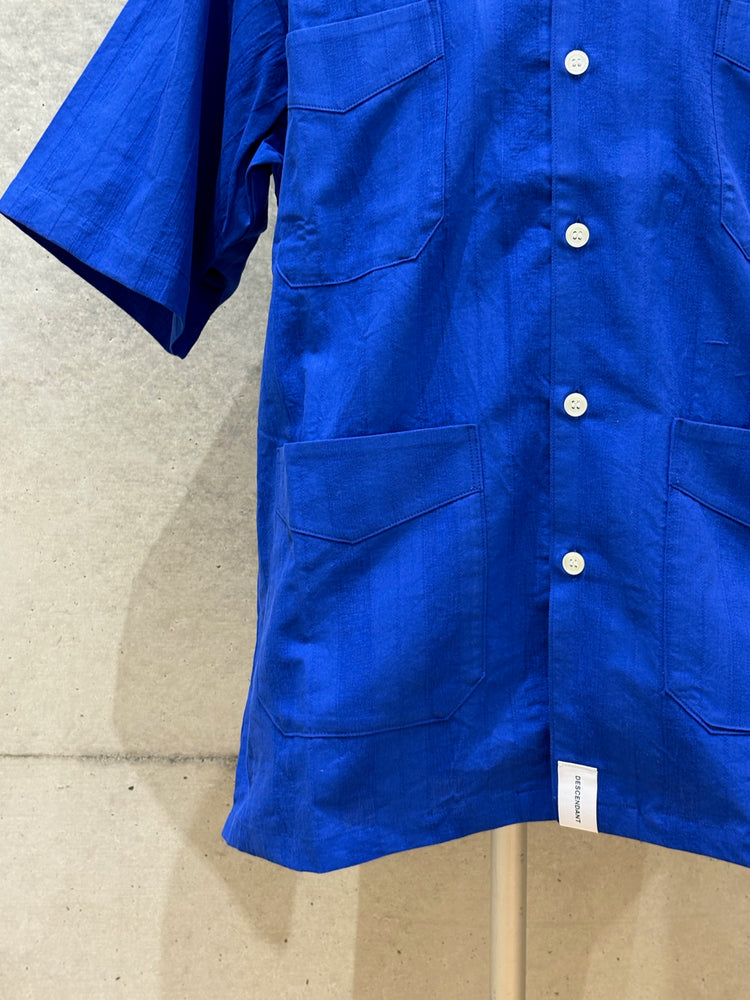 DESCENDANT / RIVERA CUBA SS SHIRT / BLUE / 251CPDS-SHM05