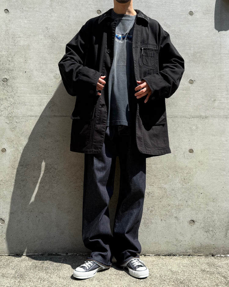 DAIRIKU / Cooper Vintage Washed Hunting Jacket / Black / 25AW CP1