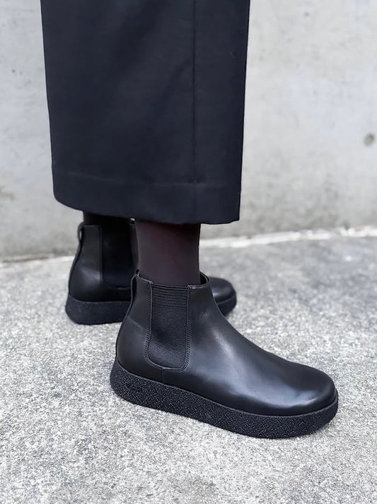 beautiful shoes / CREPE-CUP SIDEGORE / BLACK / BSS2534013