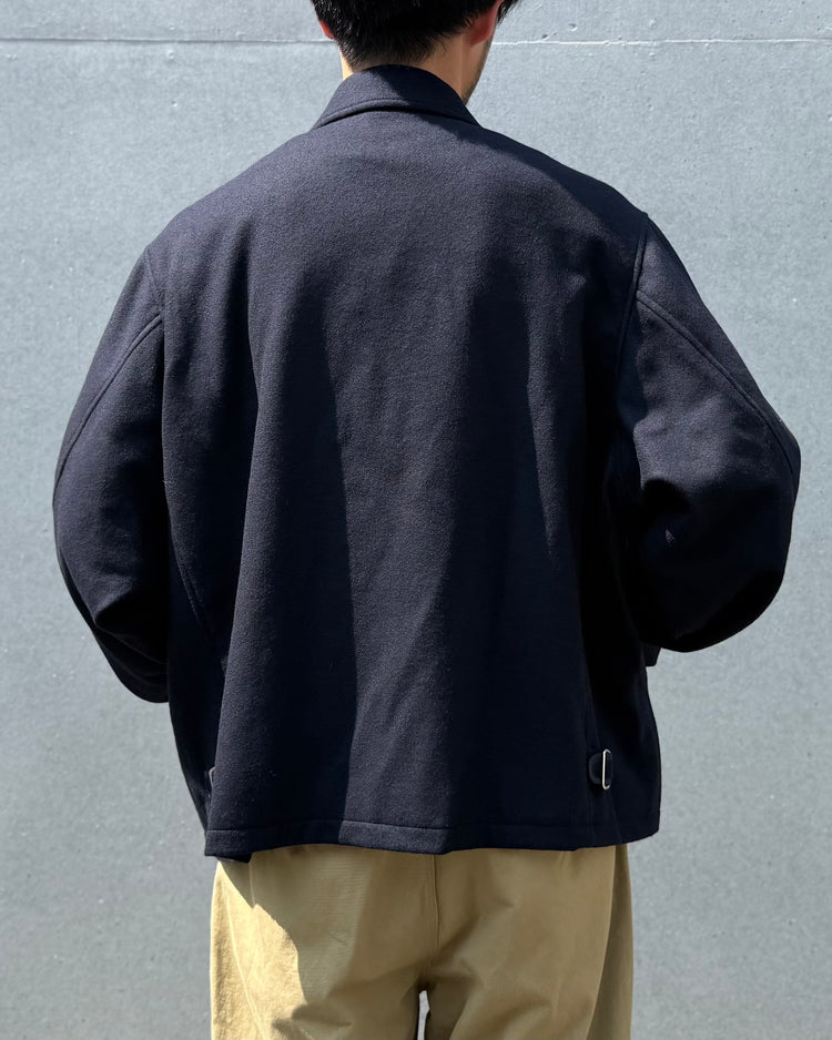 Unlikely / Melton Sports Jacket / Dk NAVY / U26F-18-0007