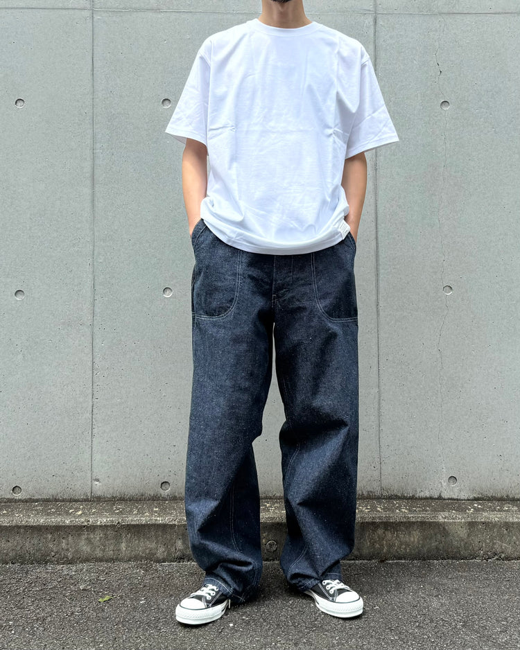 New Manual / USN DENIM TROUSERS ONE-WASHED / D.INDIGO / 2026SSJK-PT4-YT