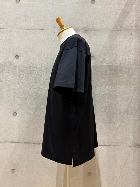 WEWILL / TRICOT T-SHIRT / BLKCK / W-000-8011