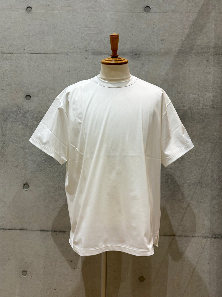 WEWILL / TRICOT T-SHIRT / WHITE / W-000-8011