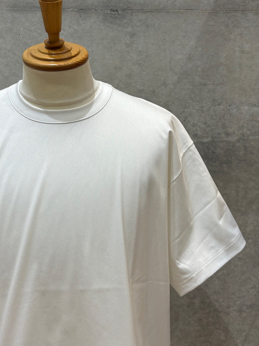 WEWILL / TRICOT T-SHIRT / WHITE / W-000-8011