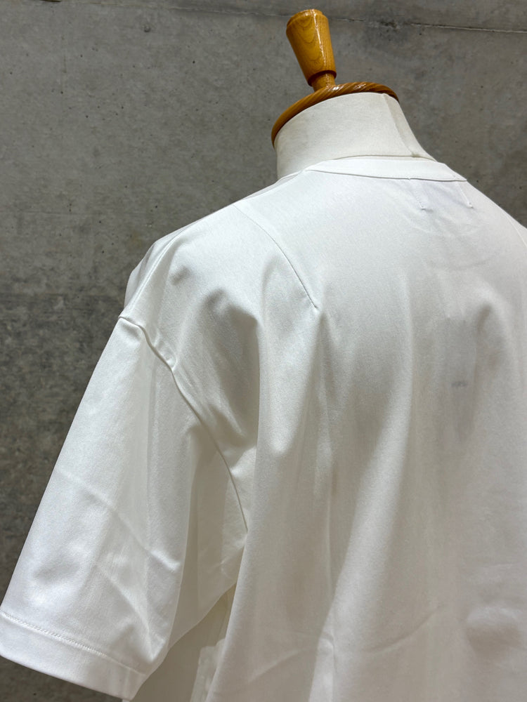 WEWILL / TRICOT T-SHIRT / WHITE / W-000-8011