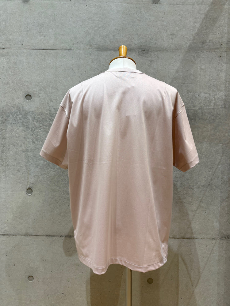 【販売店舗限定カラー】WEWILL / TRICOT T-SHIRT / L.PINK / W-000-8011