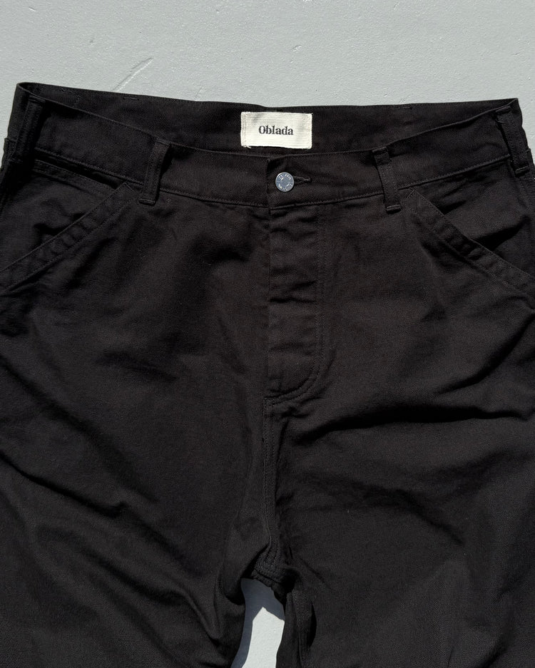 Oblada / Duck Painter Pants / Black