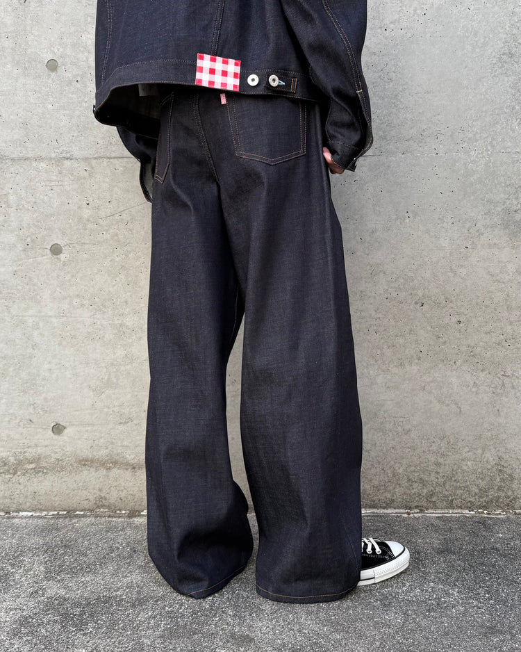 TSTS / ORGANIC COTTON LOOSE FIT JEANS / INDIGO BLUE / 26MM0303