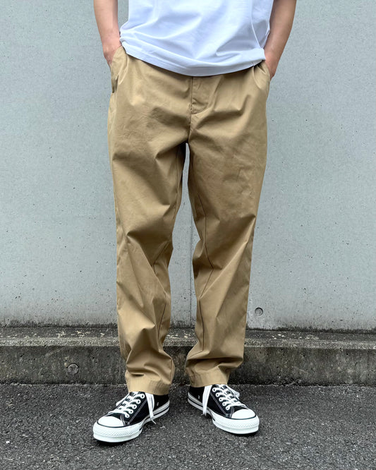 New Manual / CHINO TAPERED TROUSERS / BEIGE / 2026SSJK-PT3-YT