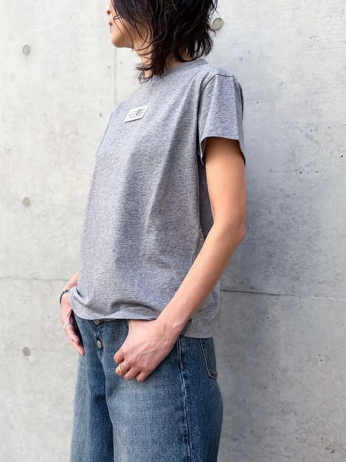 MM⑥ Maison Margiela / Numericコットン Tシャツ / GRAY / S52GC0327M20170